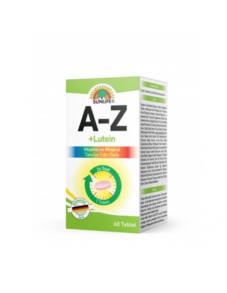 Sunlife A-Z Vitamin Lutein 60 Tablet