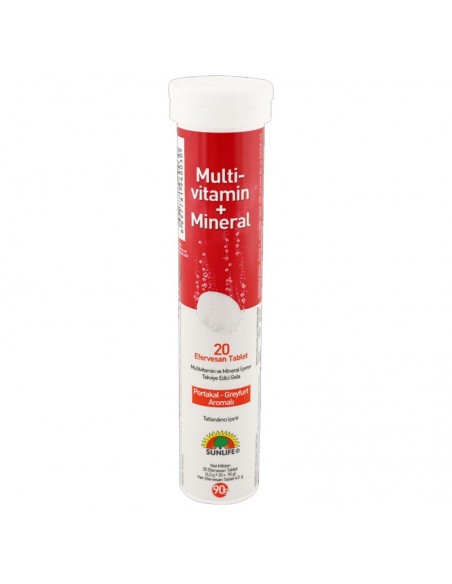 Sunlife MultiVitamin + Mineral 20 Tablet