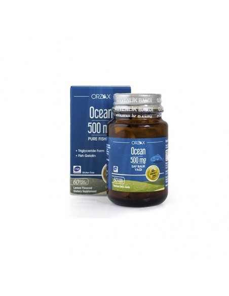 Ocean Saf Balık Yağı 500mg 60 Kapsül