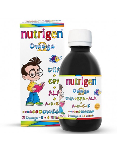 Nutrigen Omega 3 Balık Yağı Şurubu Portakal Aromalı 200 ml