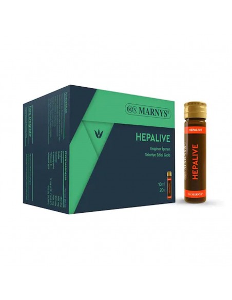 Marnys Hepalive Enginar Özlü 20x10 ml Flakon