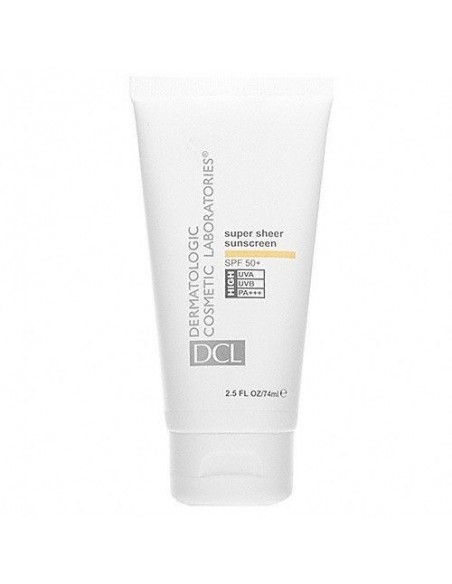 DCL Super Sheer Sunscreen Spf 50 74 ml