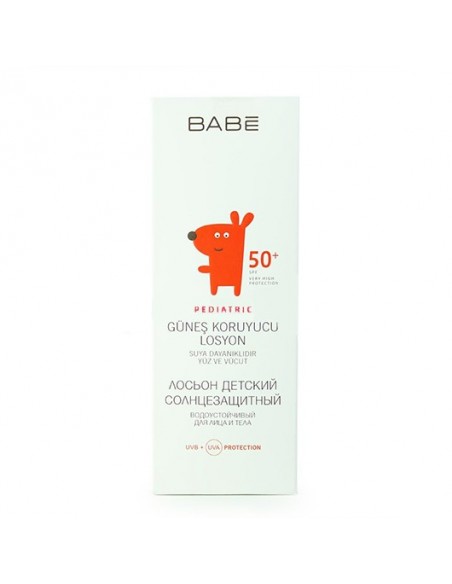 Babe SPF 50+ Pediatric Lotion 100 ml Bebek Ve Çocuklar İçin Güneş Koruyucu