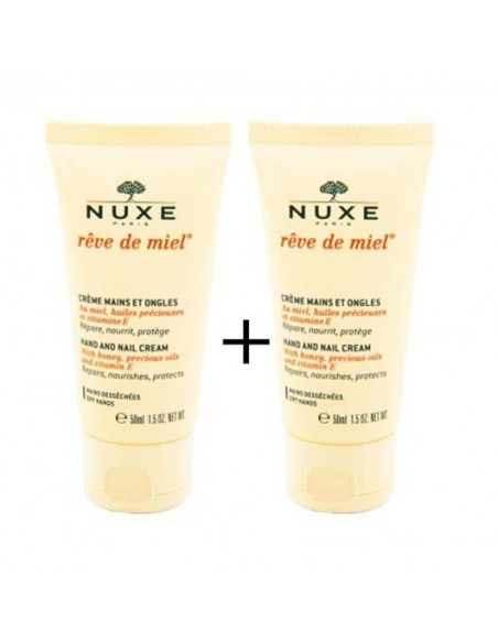 Nuxe Reve de Miel Creme Mains et Ongles 2x50 ml