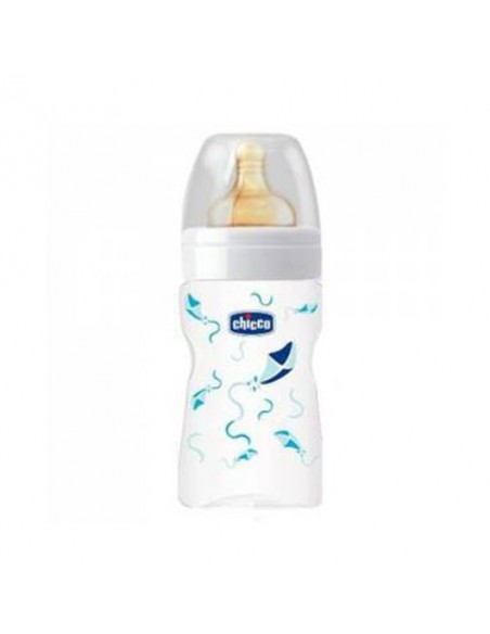 Chicco Naturel Glass Silikon Biberon 150ml