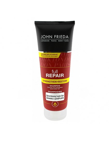 John Frieda Full Repair Shampoo 250 ml İşlem Görmüş Saçlar İçin Onarıcı Şampuan