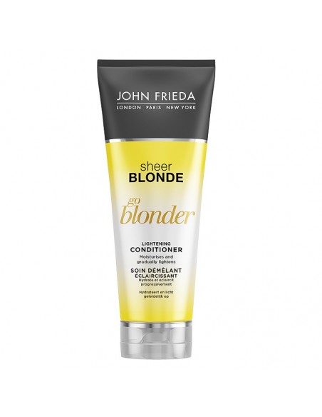 John Frieda Sheer Blonde Go Blonder Lightening Conditioner 250 ml Sarı Saçlara Özel Güneş Işıltısı Veren Bakım Kremi