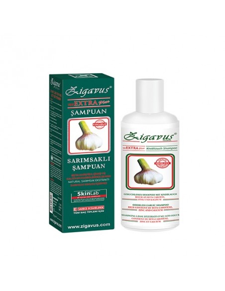 Zigavus Kokusuz Extra Plus Sarımsaklı Şampuan 150 ml