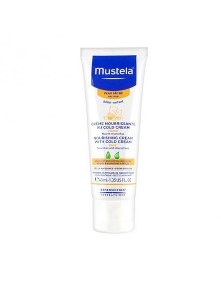 Mustela Nourishing Cream With Cold Cream Face 40 ml Yüz Kremi