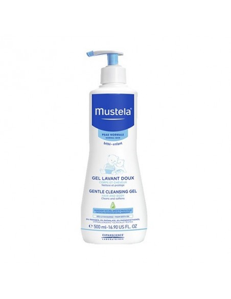 Mustela Gentle Cleansing  Gel 500 ml Yenidoğan Bebek Şampuanı