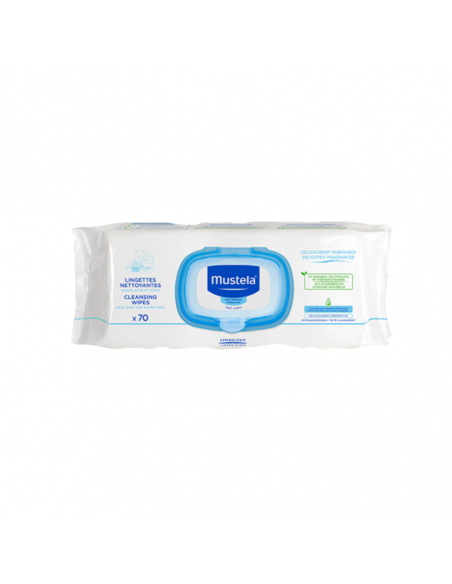 Mustela Cleansing Wipes 70 Adet Islak Mendil