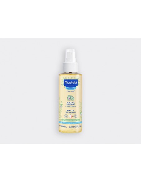 Mustela Baby Oil 100 ml Masaj Yağı