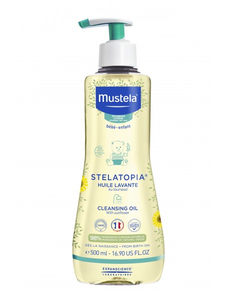 Mustela Stelatopia Cleansing Oil 500 ml Temizleme Yağı