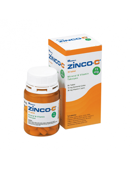 Zinco-c  15 mg 30 Tablet