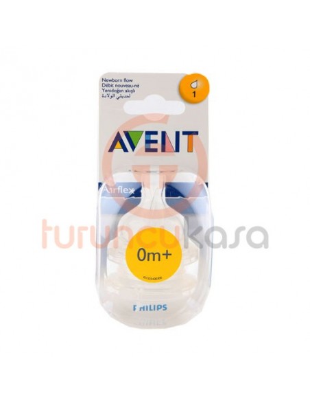 Philips Avent Biberon Emziği No 1 2'li 0+ SCF631/27