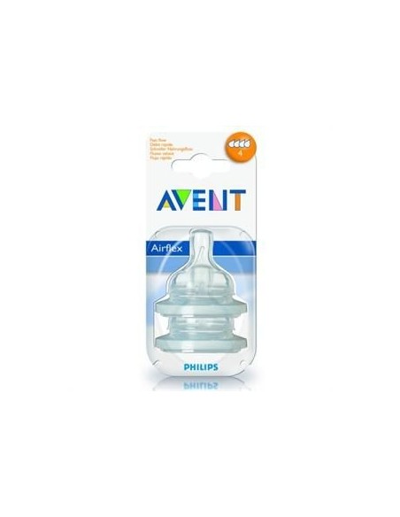 Philips Avent Biberon Emziği No 4 2'li 6+ SCF634/27