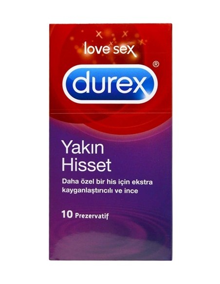 Durex Yakın Hisset Prezarvatif 10'lu