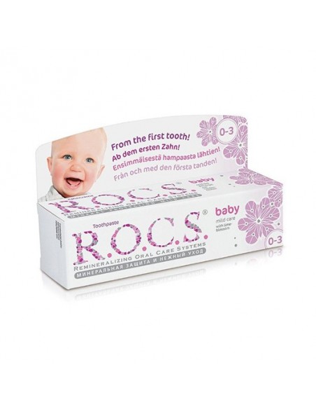 Rocs Baby Ihlamur Özlü 0-3 Yaş Diş Macunu 35ml