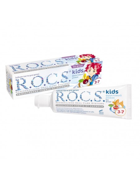 ROCS Kids Meyve Külahı 3-7 Yaş Diş Macunu