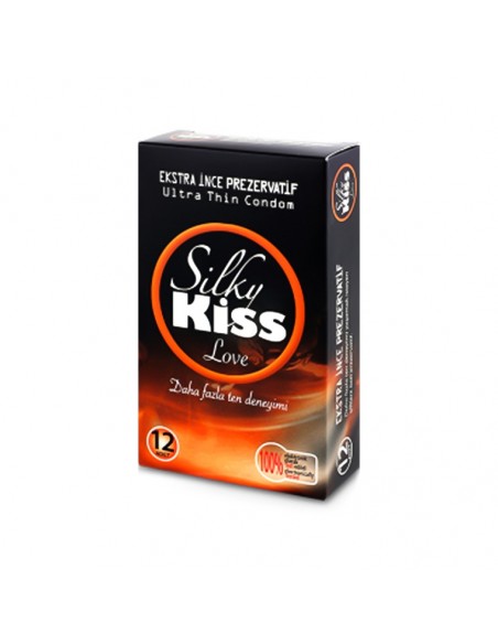 Silky Kiss Love Ekstra İnce Prezervatif 12 Adet