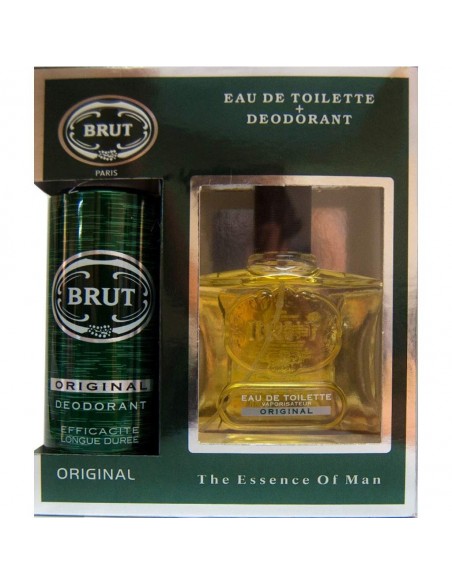 Brut The Essence Of Man Original EDT 100ml + Deo Spray 200ml