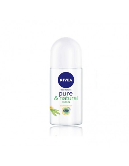 Nivea Deo Roll-On Pure & Naturel Action Pudrasız 50 ml Kadın