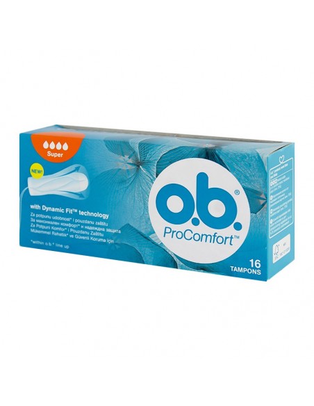 O.B. Pro Comfort Süper Tampon 16 Adet