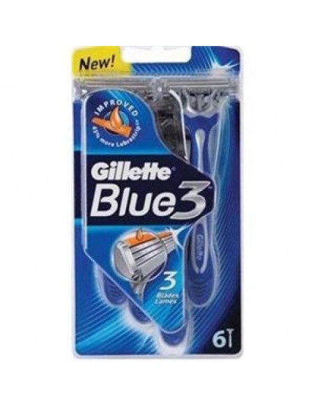 Gillette Blue 3 6'lı Kullan At Poşet