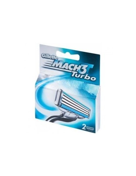 Gillette Mach 3 Turbo Bıçak 2'li Yedek