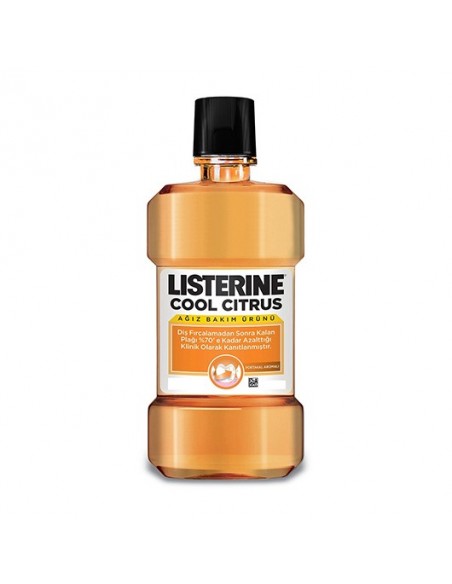 Listerine Cool Citrus Ağız Gargarası 500 ml - Portakal Aromalı