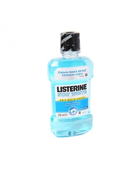 Listerine Stay White Ağız Gargarası 250 ml - Serinletici Nane