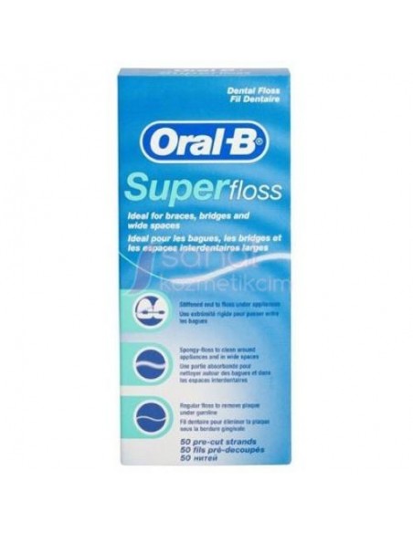 Oral-B Super Floss Diş İpi