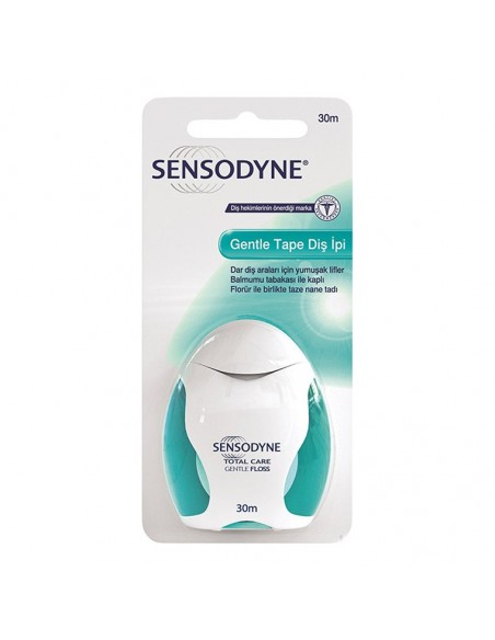 Sensodyne Gentle Tape Diş İpi 30 m (Nane Tadı)