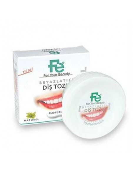 Fe Diş Tozu Natural  Herbal