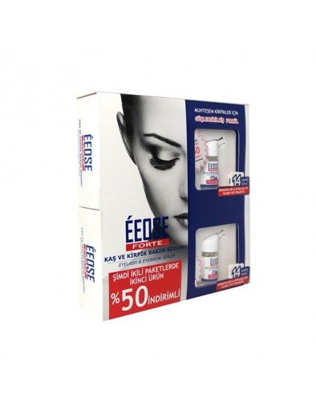 EEOSE Forte Kaş ve Kirpik Bakım Serumu 2x10 ml 2. Ürün %50 İndirimli