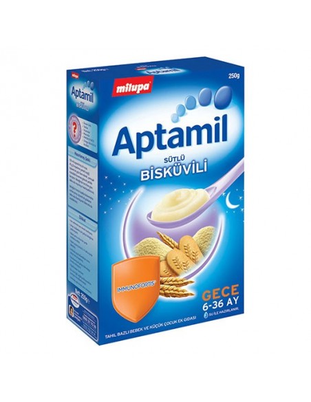 Milupa Aptamil Sütlü Bisküvili 250 gr