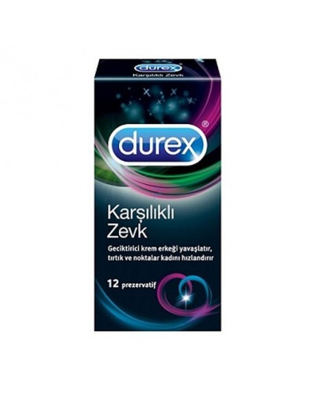 Durex Karşılıklı Zevk 12'li Prezervatif