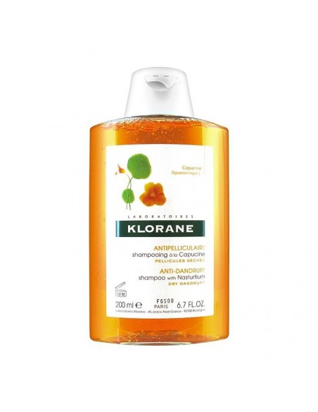 Klorane Capucine Shampoo 200 ml Latin Çiçeği Ekstresi İçeren Kepeğe Karşı Bakım Şampuanı