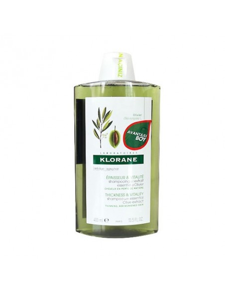 Klorane Olivier Shampoo 400 ml Zeytin Ekstresi İçeren Yaşlanma Karşıtı Bakım Şampuanı