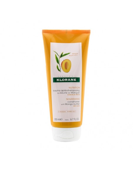 Klorane Mangue Conditioner 200 ml Mango Yağı İçeren Yıpranmış Saçlar İçin Bakım Kremi