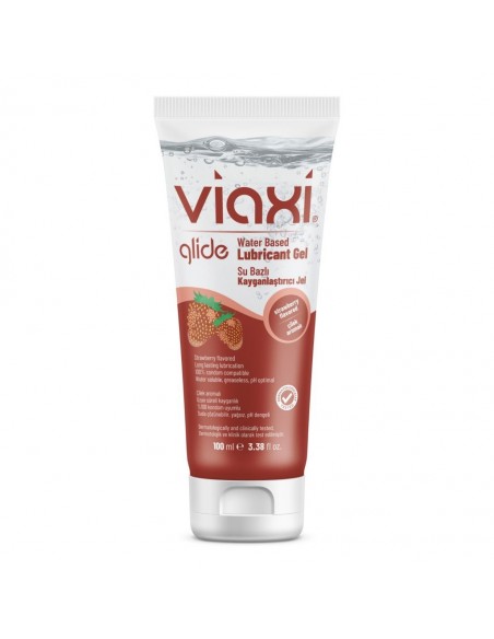 Viaxi Glide  Jel Çilek Aromalı 100 ml