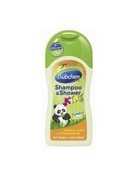 Bübchen Bamboo Panda Çocuk Şampuanı ve Duş Jeli 200 ml