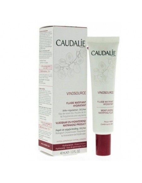 Caudalie Vinosource Fluide Matifiant Hydratant 40 ml - Matlaştırıcı Etkili Nemlendirici Bakım Kremi