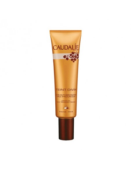 Caudalie Teint Divin Soin Autobronzant 30 ml Doğal Renklendirici Yüz Kremi