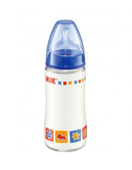 NUK FIRST CHOICE Silikon Emzikli Cam Biberon (240 ml)