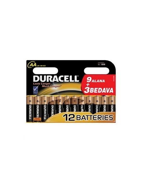 Duracell LR6/MN1500 9 Alana 3 Bedava Kalem Pil