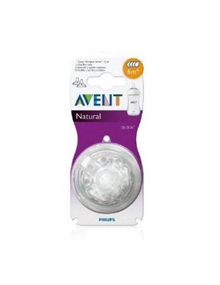 Philips Avent Scf654-27 Natural Biberon Emziği 4 Delik 6M 2 Li