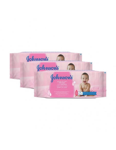 Johnsons Baby Losyonlu ıslak Mendil 3x56 Üçlü Paket