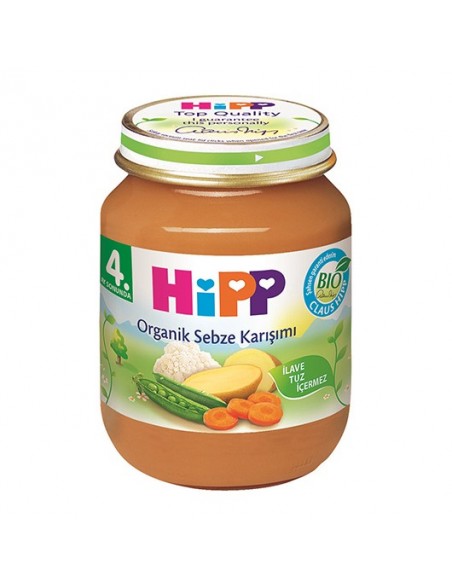 Hipp  Organik Sebze Karışımı 125 gr