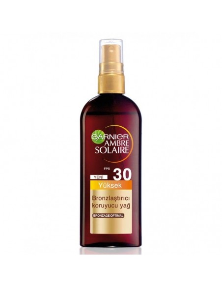 Garnier Ambre Solaire Bronzlaştırıcı Koruyucu Yağ SPF30